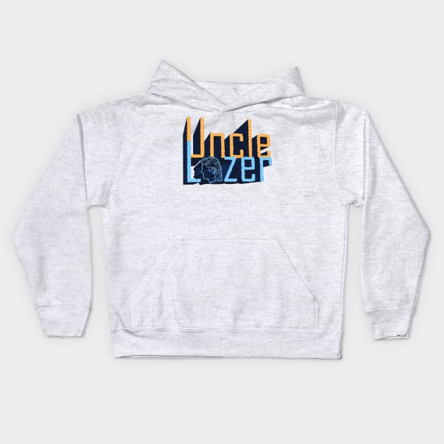 Uncle Lazer - Kill Tony Fan Design Kids Hoodie by Ina